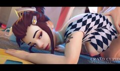 Animation Brigitte Sweet Anal in the Sunny Spring Day [grand Cupido] ( Overwatch )
