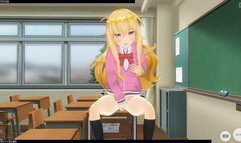 3D HENTAI Gabriel Masturbates in the Classroom