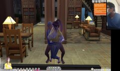 The Sims 4: Hot Sex in the Library with the Eldest