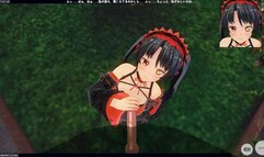 3D HENTAI POV DATE a LIVE Kurumi Tokisaki Blowjob