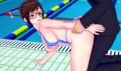 {OVERWATCH} Big Ass Mei Takes Cock {コイカツ!/3d Hentai}