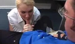 Foreign Exchange Student Leah Jaye Sucking the Deans Cock