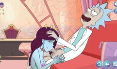 Rick's Lewd Universe - Unity having Sex with Rick Sanchez