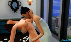 Friends Spent Time together (3D Hentai / Sims 4)