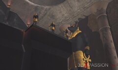 Anubis Fucks a Young Egyptian Slave in his Temple