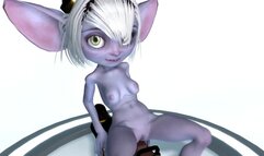 Tristana gets her Yordles by grinding on her weapon