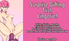 ♡Surprising Trish with Lingerie!♡ | blasian wannabe ASMR on YT