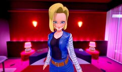 [POV] SEX IN THE LOVE HOTEL WITH ANDROID 18 - DRAGON BALL PORN