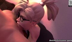 Overwatch Hentai Mercy XXX Comp