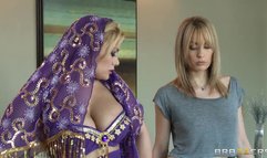 Boyfriend cheats with blonde belly dancer Shyla Stylez