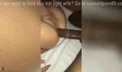 Cuckold Husband sharing his hot wife with BBC