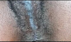 Dripping wet pussy juice play and gaping