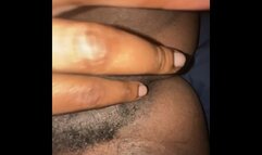 Wet ebony pussy