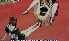 Hentai beautiful girl in stockings hot masturbation