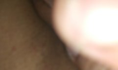 Playing with Ashleys clit after fucking her and she is asleep