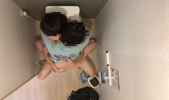 Intense SEX with her when peeing in the bathroom!