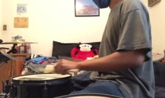 Playing on the Drums While Parents Are Moaning Loud In The Other Room