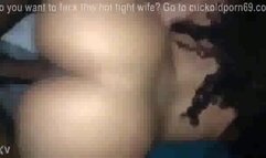 Cuckold husband watching pawg fiance wife fuck BBC