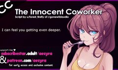 Innocent Coworker - Erotic ASMR audio roleplay