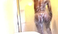 MY EBONY STEP-SISTER CAUGHT ME RECORDING HER SHOWER PART 1 4k