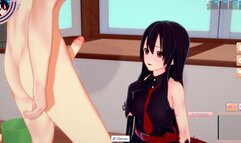 3D/Anime/Hentai. AKAME GA K*LL: Akame loses her Virginity and gets Creampied twice by a big Dick!!