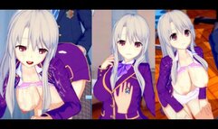 [Hentai Game Koikatsu! ]Have sex with Fate Big tits Illyasviel von Einzbern.3DCG Erotic Anime Video.