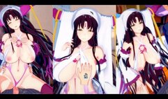 [Hentai Game Koikatsu! ]Have sex with Fate Big tits Sessyoin Kiara.3DCG Erotic Anime Video.