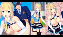 [Hentai Game Koikatsu! ]Have sex with Big tits Vtuber Mirai Akari.3DCG Erotic Anime Video.