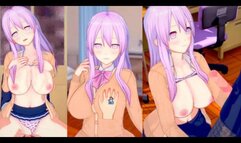 [Hentai Game Koikatsu! ]Have sex with Touhou Big tits Hata no Kokoro. 3DCG Erotic Anime Video.