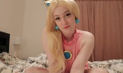 Stripping and fucking you in my peach cosplay
