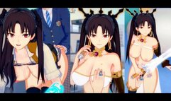 [Hentai Game Koikatsu! ]Have sex with Fate Big tits Ishtar(Rin Tohsaka).3DCG Erotic Anime Video.