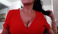 shrunken stepSON Smothered in stepMOMMYS Mega Milkers Lola's boy has always been obsessed with her big bouncy boobs ever since she breastfead him when he was younger the only way to feel them again was to shrink and hide in between them as she goes