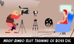 Magic Bimbofication female Training