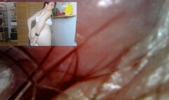 Stinky farts with medical endoscope 760HD