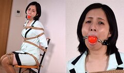 KR2 Pretty Japanese MILF Tamami Bound and Gagged First Time Part2 (MP4)