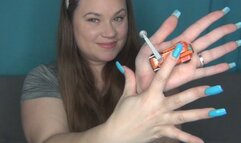 Holding Objects In My Beautiful Hands Part 2 (MP4) ~ MissDias Playground