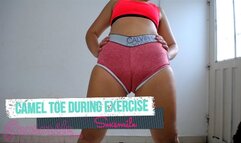 camel toe during exercise