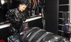 Lang and heavy play with my rubberdoll HD Top Video