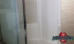 Shower show - first orgasm of 2019