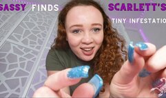Sassy Finds Scarlett's Tiny Infestation (1080)