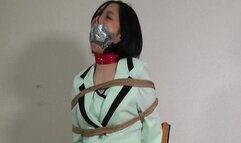 KR1-4 Pretty Japanese MILF Tamami Bound and Gagged First Time FULL (WMV)