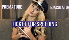 Premature Ejaculation Ticket for Speeding - Julia Robbie, Premies, Jerk Off Instruction, FemDom POV, HD1080p MP4