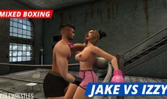 Mixed Boxing: Jake vs Izzy WMV HD