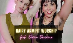 Hairy Armpit Worship with Diana Deviance