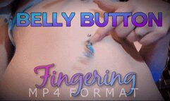 Long Dangle Ring Belly Button Fingering (HD) MP4