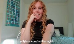 Redhead wants you to fuck her with you small dick SPE