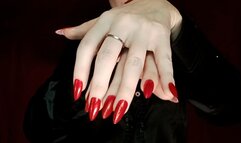 Red nails excite fantasy