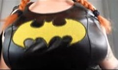 Batgirl GROWTH from POV Supervillian Serum MP4 640 Fishnet Pantyhose Destruction