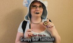 Grumpy Bear Toothbrushing