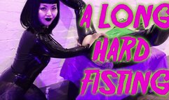 A Long Hard Double Fisting with Mistress Patricia @mazmorbidfetish #fisting x